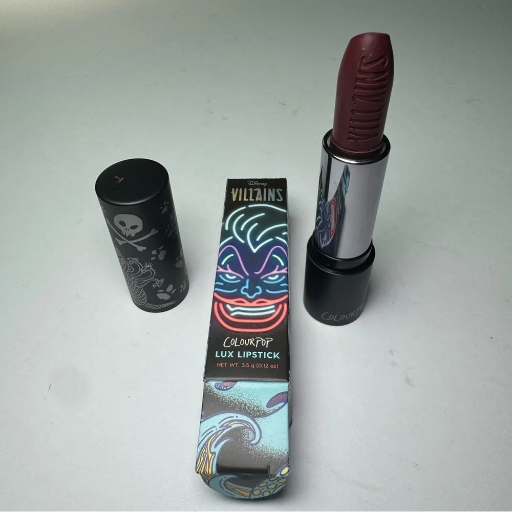 COLOURPOP‎ Disney Villains Misunderstood Luxe Lipstick Set Crème and Matte NEW